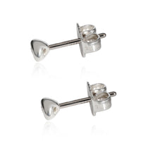 Tiffany & Co. Else Peretti Diamond Stud Earring in  Sterling Silver 0.06 CTW