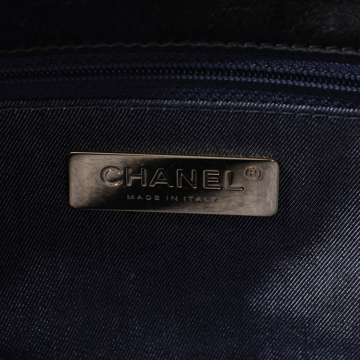 Chanel Black Crinkled Calfskin En Vogue Rope Flap Bag, myGemma