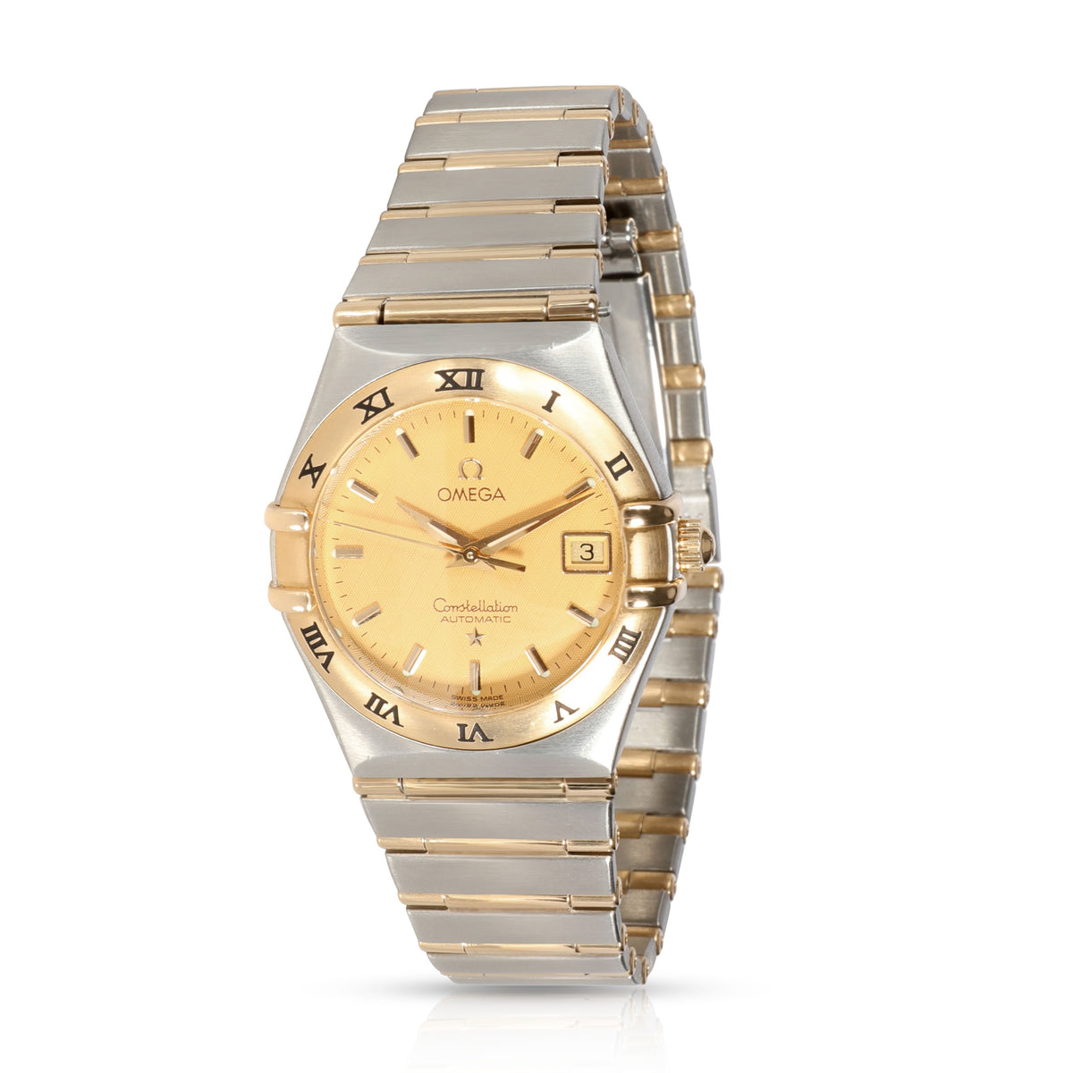 Omega Constellation 1292.10.00 Women's Watch in 18kt Stainless Steel/Yellow Gold
