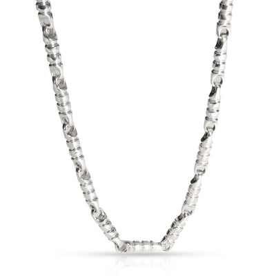 Tiffany & Co. Paloma Picasso Segmented Groove Necklace in Sterling Silver