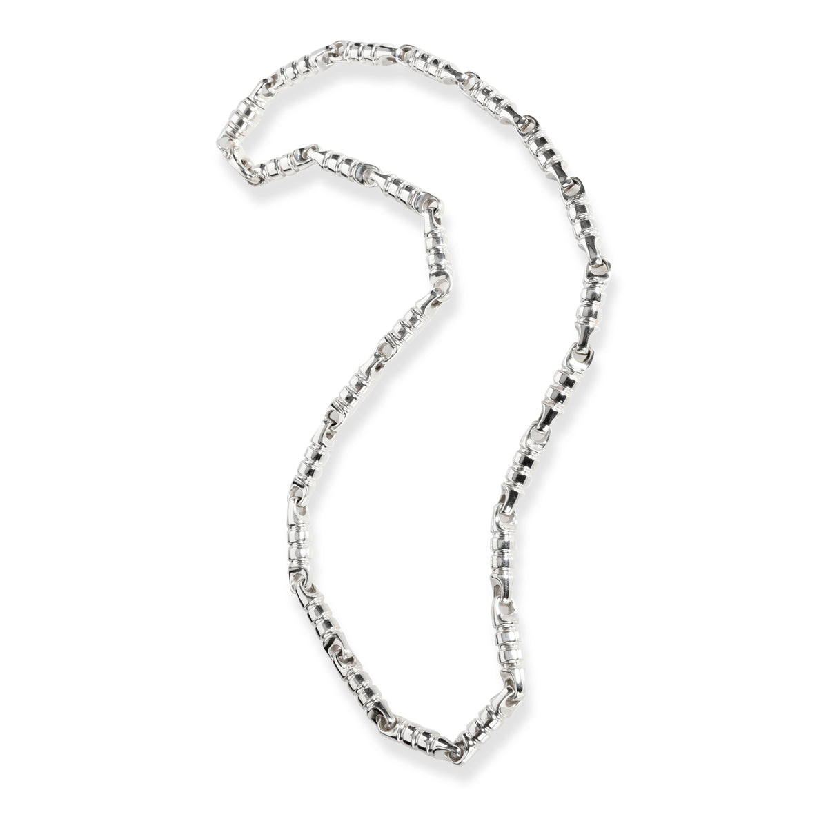 Tiffany & Co. Paloma Picasso Segmented Groove Necklace in Sterling Silver