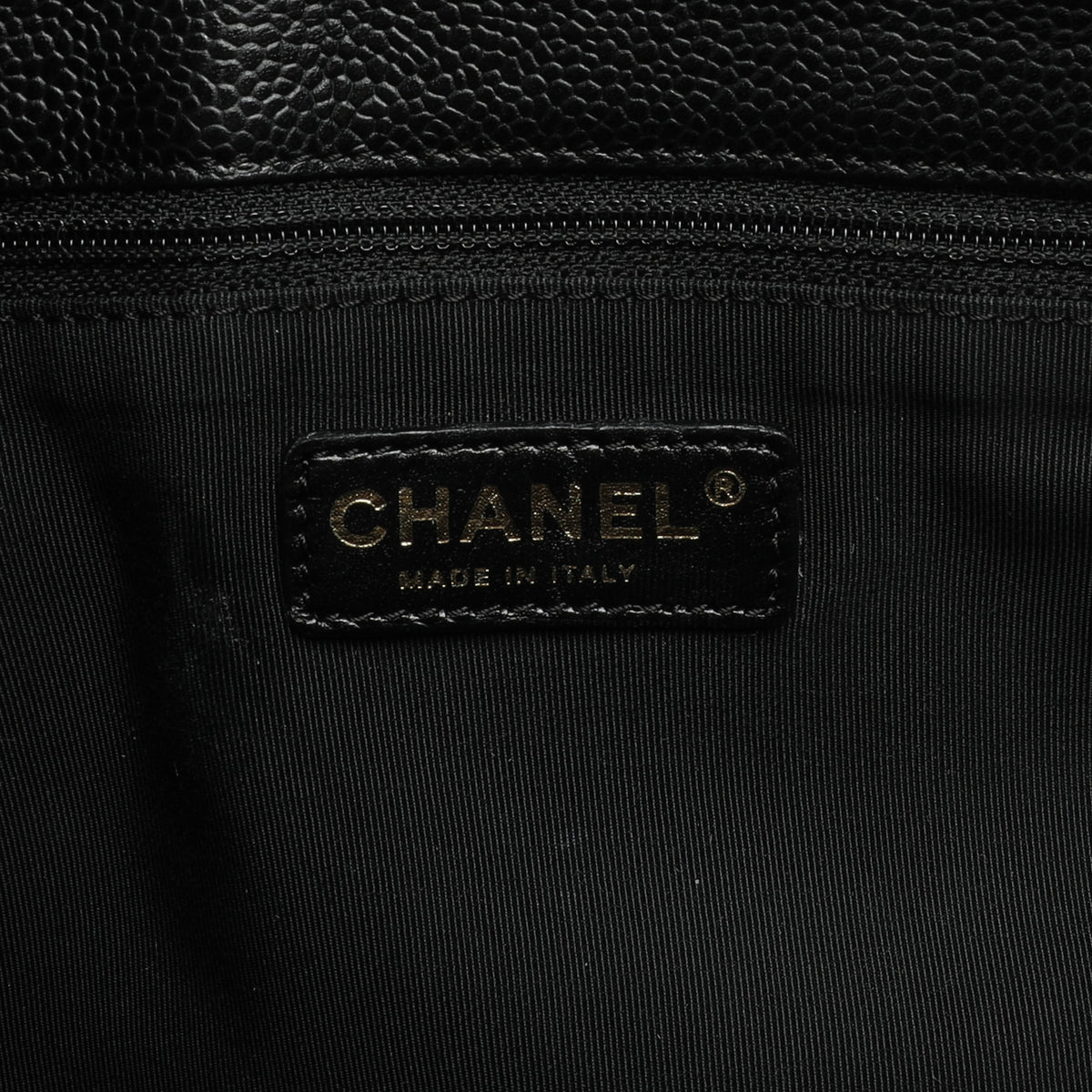 Chanel Black Caviar Quilted Grand Shopping Tote by WP Diamonds