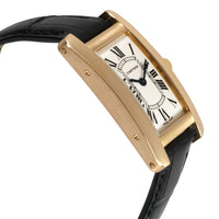 Cartier Tank Americaine W2601556 Women's Watch in 18kt Yellow Gold