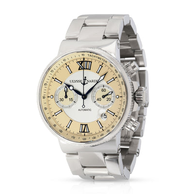 Ulysse Nardin Marine Chrono 353-66 Mens Watch in  Stainless Steel