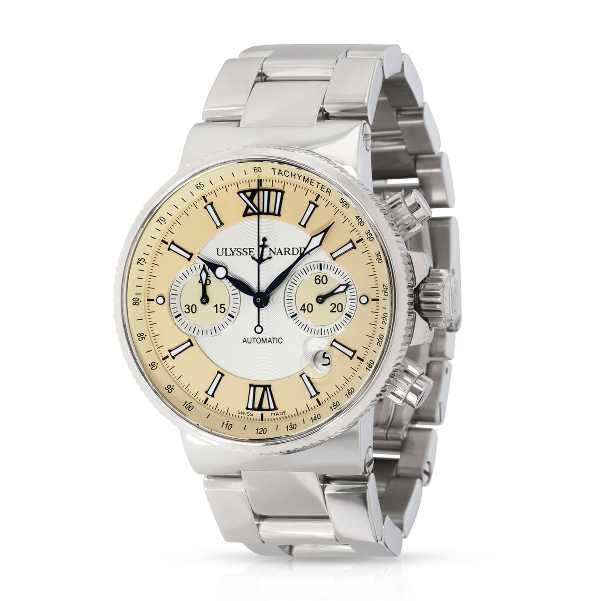 Ulysse Nardin Marine Chrono 353 66 Men s Watch in Stainless Steel