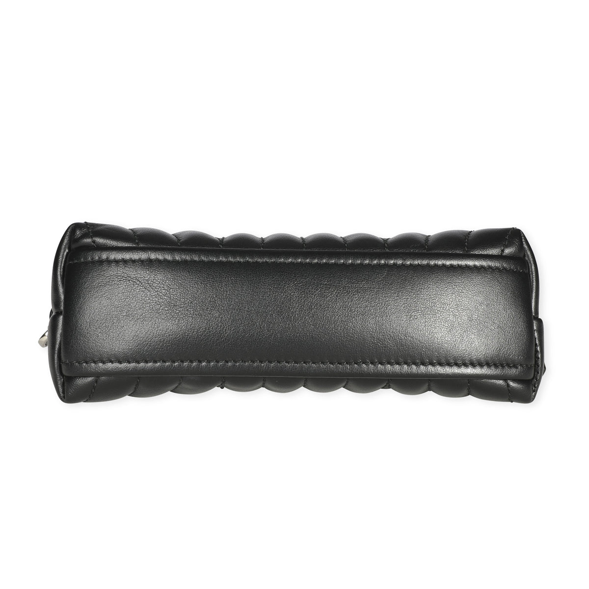 Prada Black Leather Diagramme Wristlet