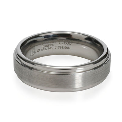 Blue Nile Comfort Fit Tungsten Carbide Mens Wedding Band