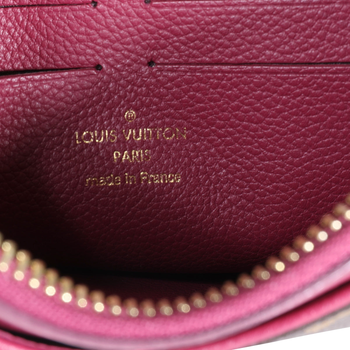 Louis Vuitton Aurore Monogram Canvas Pochette Pallas Clutch Bag