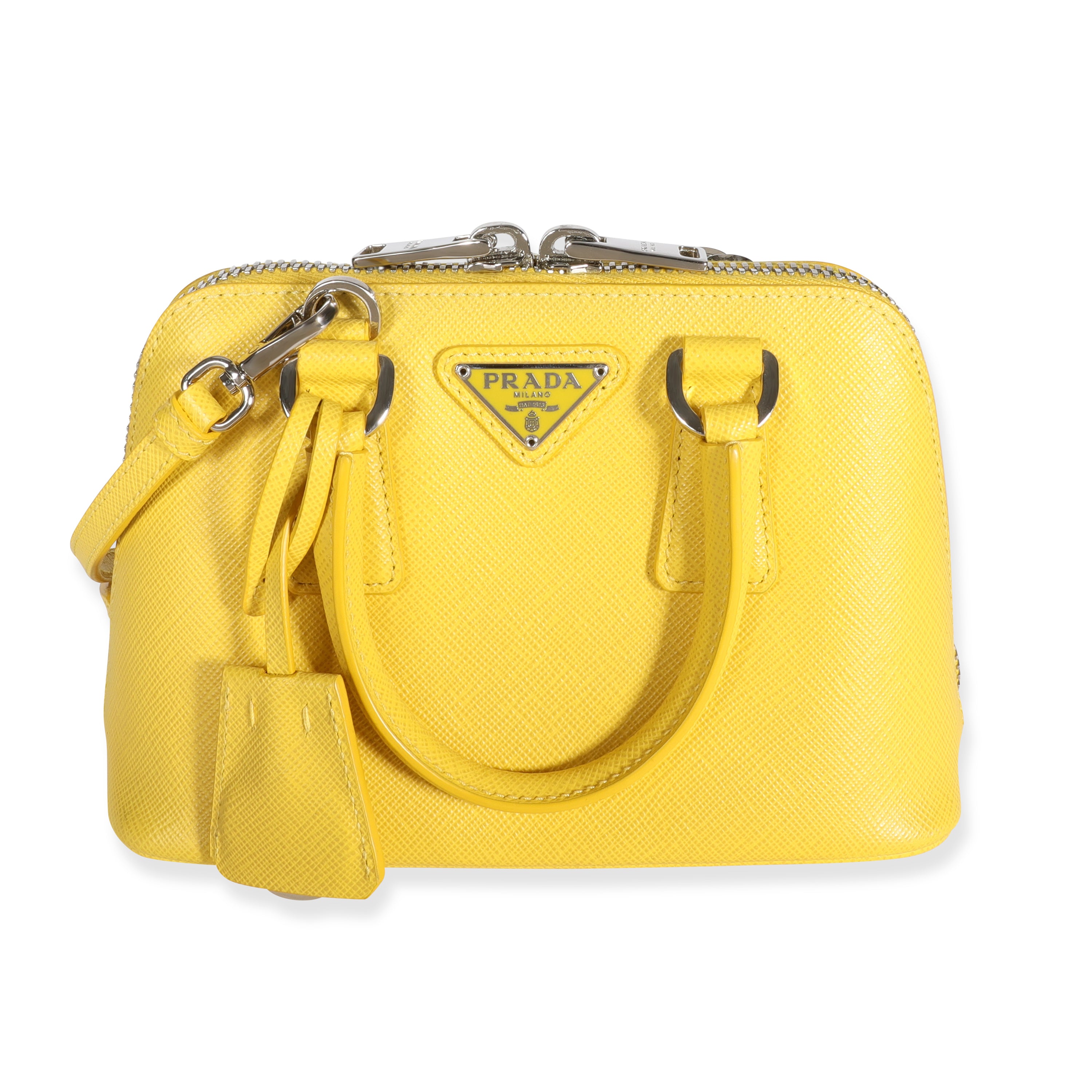 Prada Soleil Saffiano Leather Mini Promenade Bag by WP Diamonds – myGemma|  Item #107073