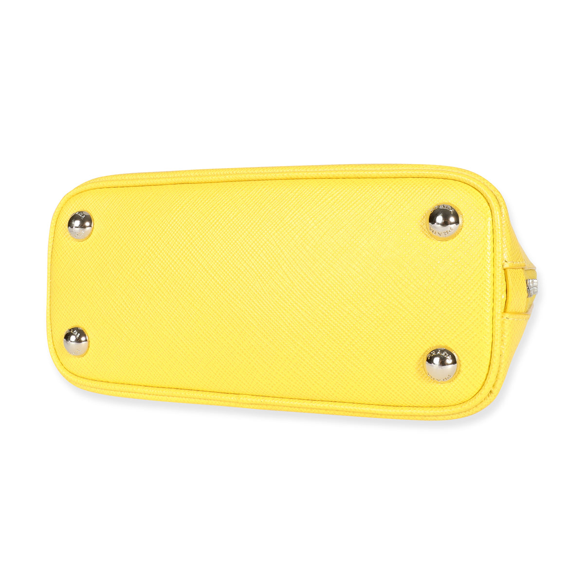 Prada Mini Saffiano Promenade Bag, Yellow (Soleil)