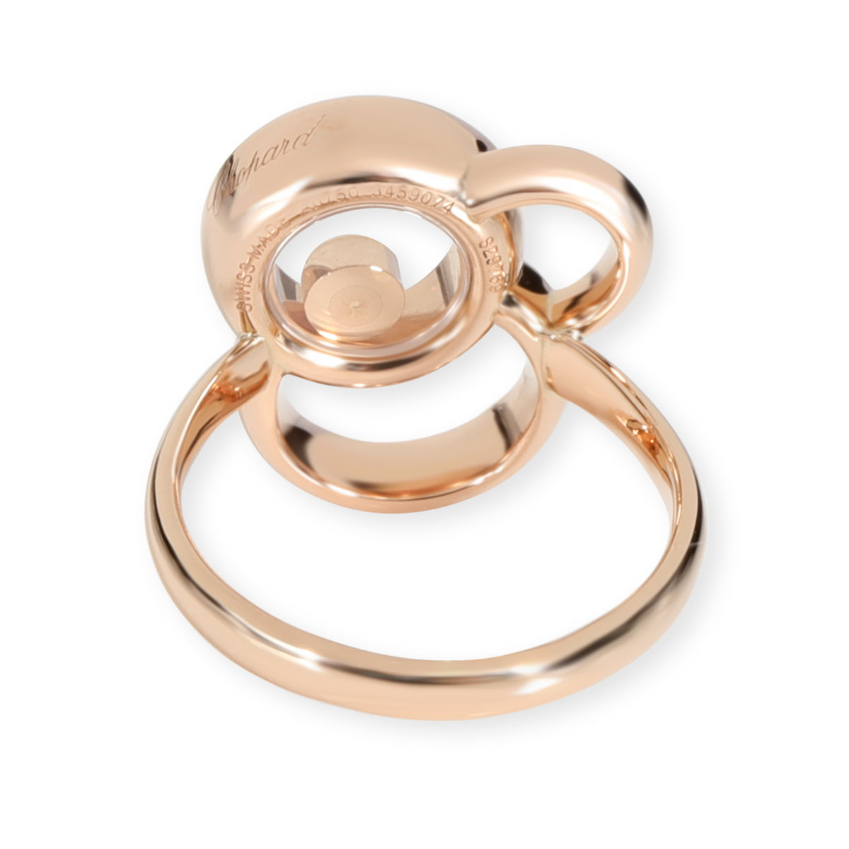 Chopard Happy Dreams Diamond Ring in 18K Rose Gold 0.09 CTW