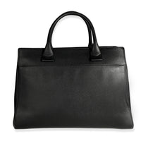 Chanel Black Grained Calfskin Neo Executive Shopper Tote