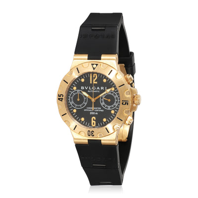 BVLGARI Diagono Scuba SC 38 G Mens Watch in 18kt Yellow Gold