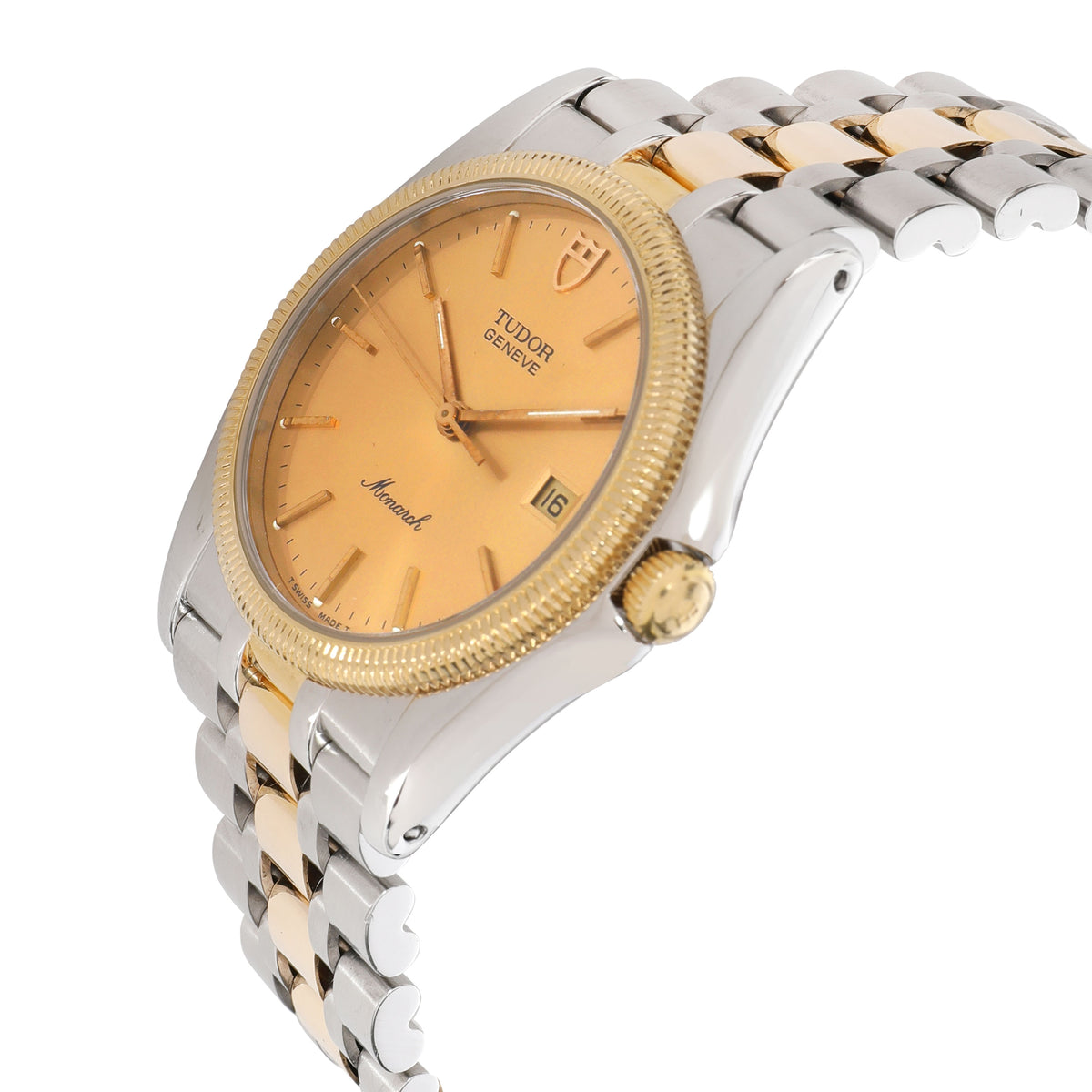 Tudor Monarch 15633 Men's Watch in 18kt Stainless Steel/Yellow Gold