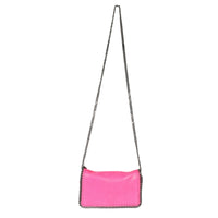 Stella McCartney Hot Pink Shaggy Deer Falabella Crossbody Bag