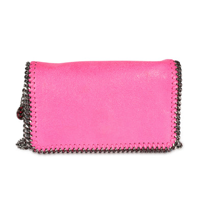 Stella McCartney Hot Pink Shaggy Deer Falabella Crossbody Bag