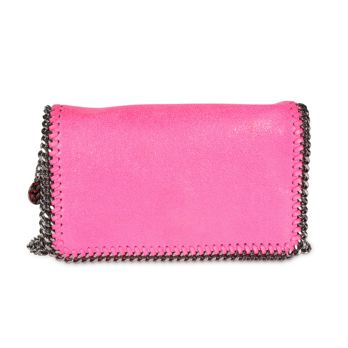 Stella McCartney Hot Pink Shaggy Deer Falabella Crossbody Bag