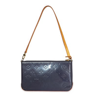 Louis Vuitton Indigo Monogram Vernis Mallory Square Bag