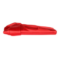 Valentino Red Satin Bow Clutch