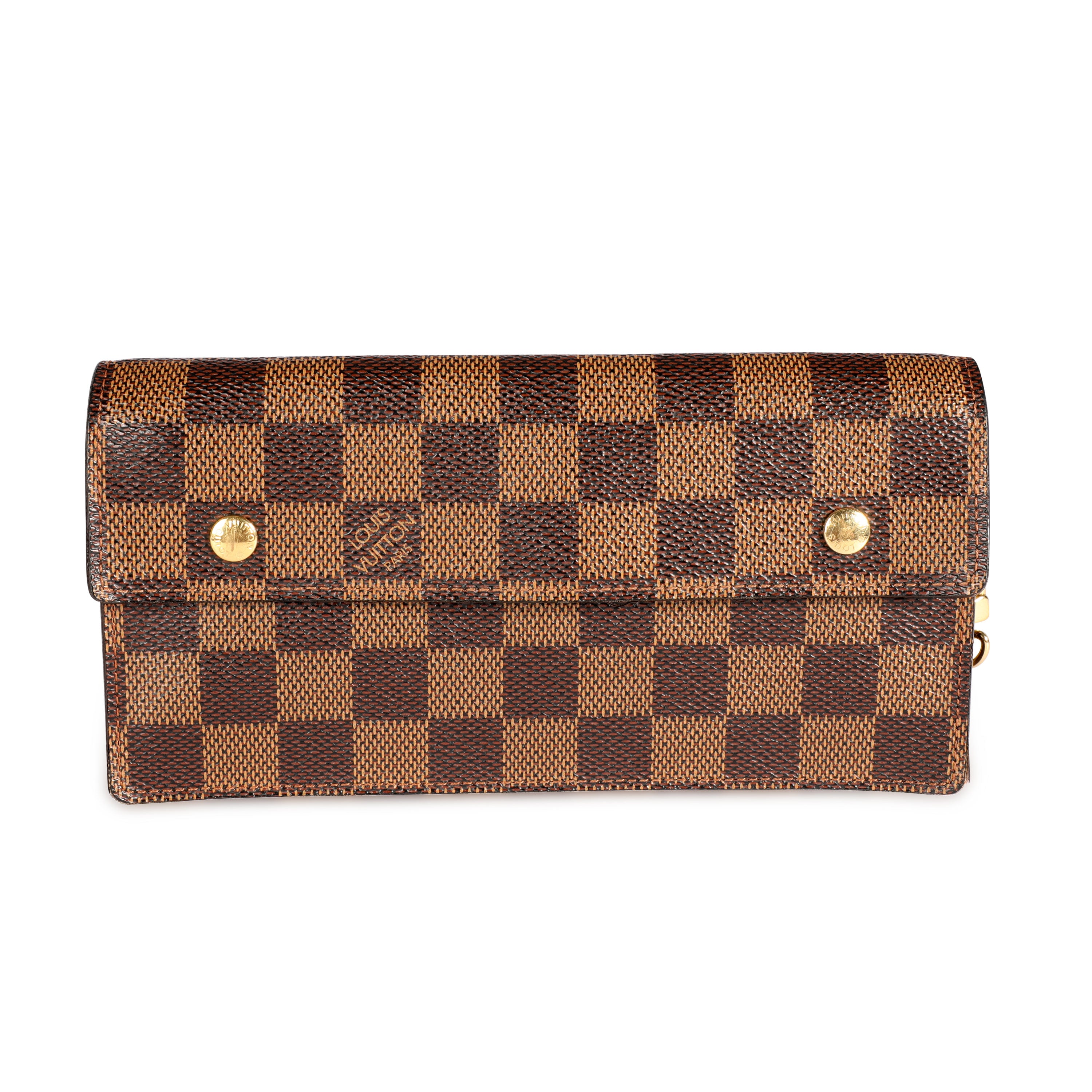 Louis Vuitton Damier Ebene Accordeon Chain Wallet by WP Diamonds – myGemma