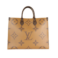 Louis Vuitton Monogram & Monogram Reverse Canvas Onthego GM