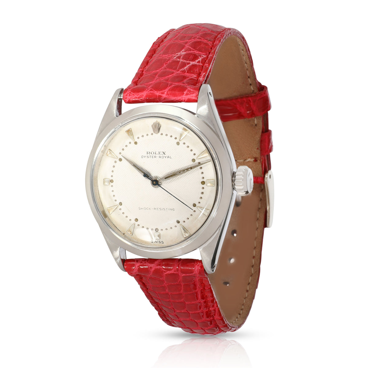 Vintage Rolex Oyster Royal 6444 Unisex Watch in Stainless Steel by