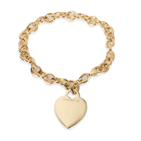 Tiffany & Co. Return to Tiffany Medium Heart Tag Bracelet in 18KT Yellow Gold