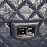 Chanel Navy Quilted Aged Calfskin 2.55 Reissue 226 Bag