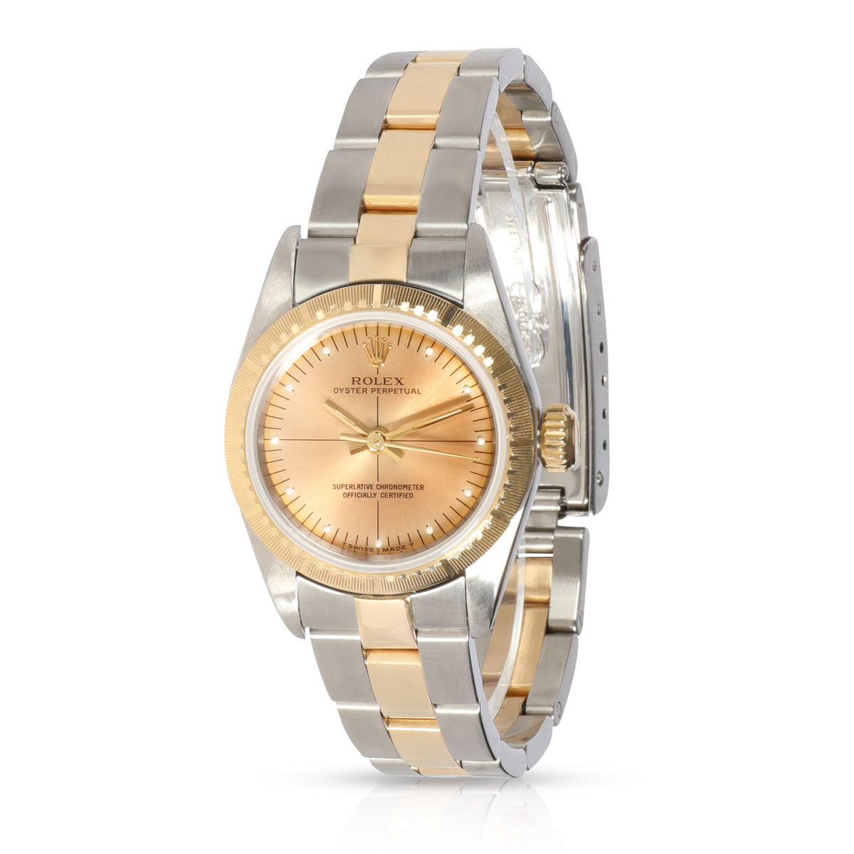 Rolex Oyster Perpetual Zephyr 67233 Women's Watch in 18kt Yellow Gold