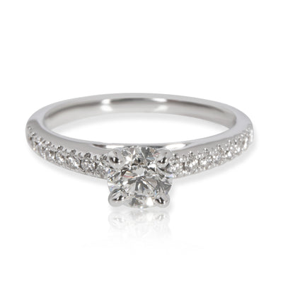 Scott Kay Diamond Engagement Ring in 14K White Gold H VS2 0.91 CTW