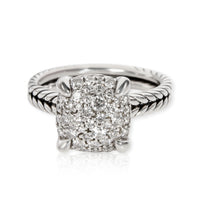 David Yurman Chatelaine Diamond Ring in  Sterling Silver 0.64 CTW