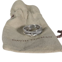 David Yurman X  Diamond Ring in  Sterling Silver 0.05 CTW