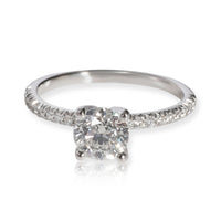 James Allen Diamond Engagement Ring in 14K White Gold G VVS2 1.04 CTW
