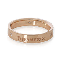 Tiffany & Co. Diamond Wedding Band in 18K Rose Gold 0.07 CTW