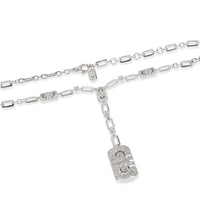 Bulgari Parentesi Diamond Necklace in 18K White Gold 2.63 CTW