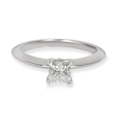 Tiffany & Co. Diamond Engagement Ring in  Platinum F VS1 0.51 CTW