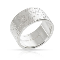 Tiffany & Co. Notes Band in  Sterling Silver