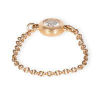 Tiffany Elsa Peretti Diamonds by the Yard Diamond Ring in 18K Rose Gold 0.07ctw