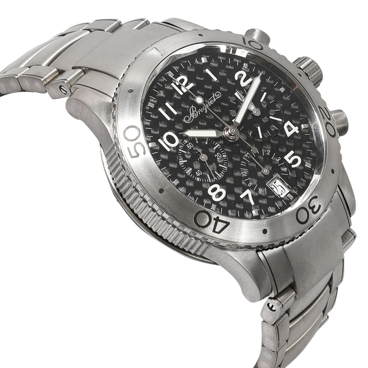 Breguet Transatlantic Type XX 3820 Men's Watch in  Titanium