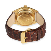 Rolex Datejust Ovettone 5030 Men's Watch in 18kt Yellow Gold