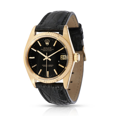 Rolex Datejust 6827 Unisex Vintage Watch in 18kt Yellow Gold