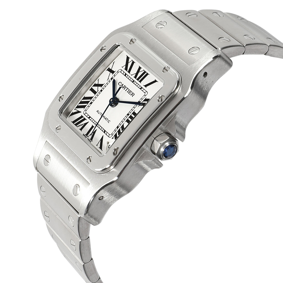 Cartier Santos W20098D6 Mens Watch in  Stainless Steel