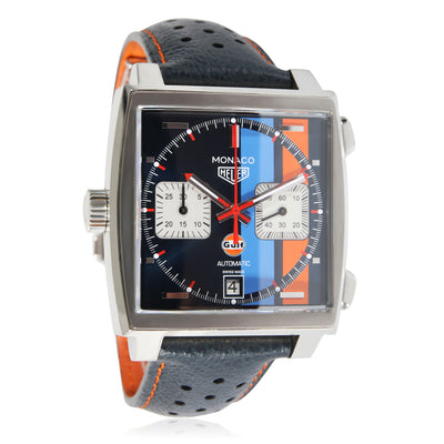 Tag Heuer Monaco Gulf CAW211R.FC6401 Mens Watch in  Stainless Steel