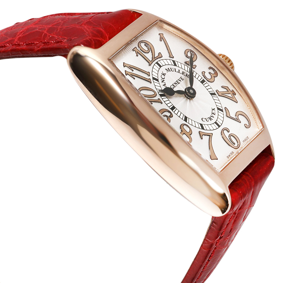 Franck Muller Curvex 1752 QZ Women's Watch in 18kt Rose Gold