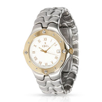 Ebel Sportwave E6187631 Men's Watch in 18kt Stainless Steel/Yellow Gold