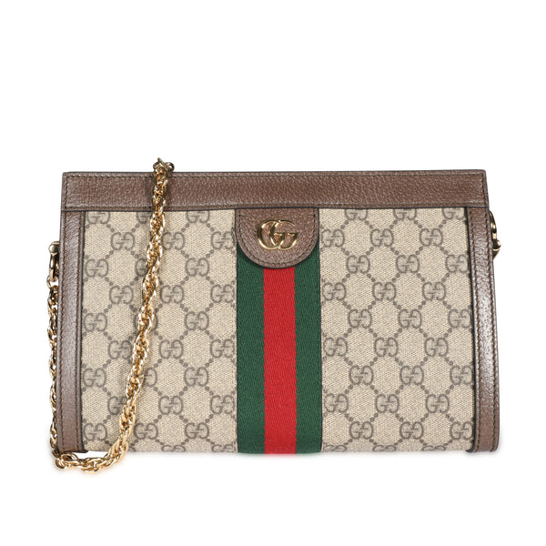 Gucci GG Supreme Ophidia Small Shoulder Bag by WP Diamonds