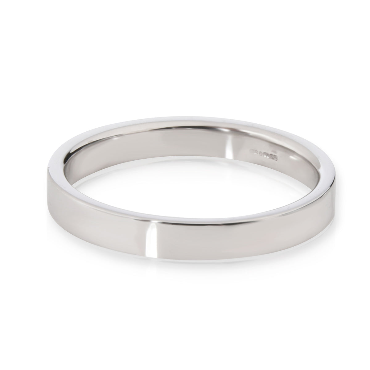 Tiffany & Co. Flat Wedding Band in Platinum 3mm