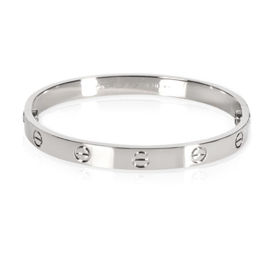 Cartier Love Bracelet in 18K White Gold