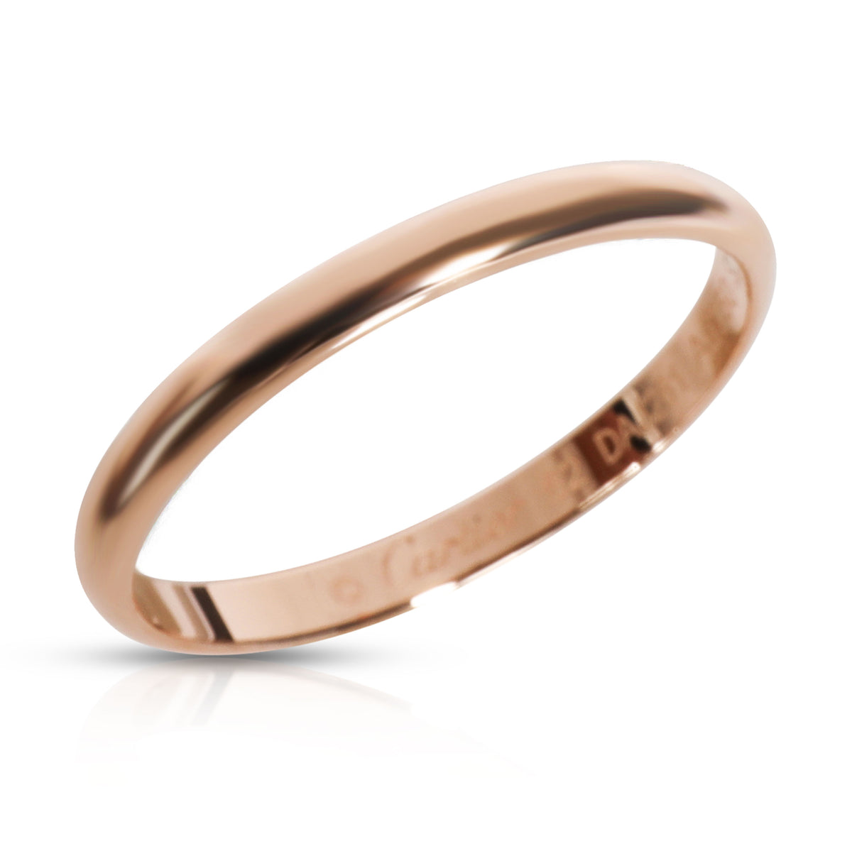 Cartier 1895 Wedding Band in 18K Rose Gold 2.5mm