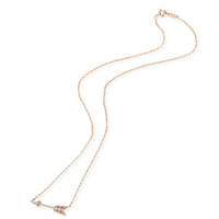 Tiffany & Co. Arrow Diamond Necklace in 18K Rose Gold 0.07 CTW